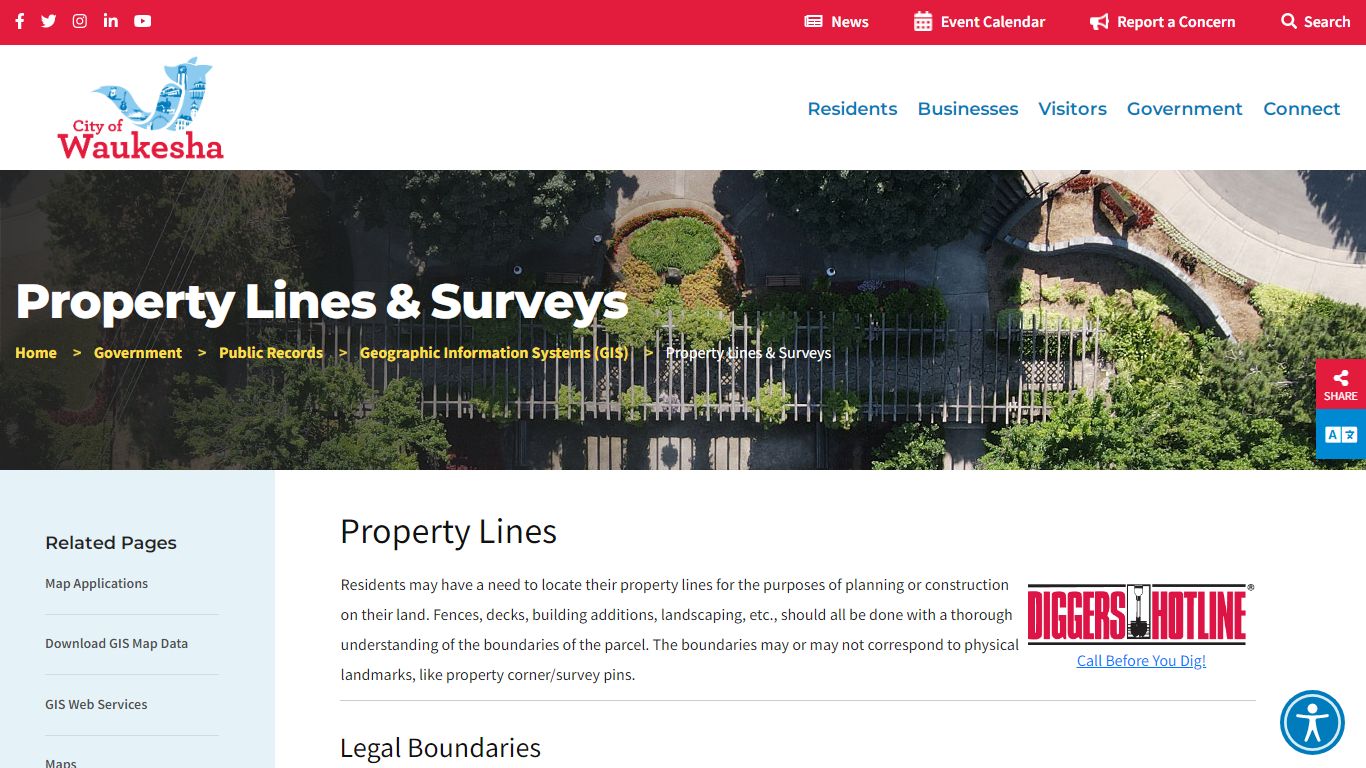 Property Lines & Surveys - Waukesha, WI